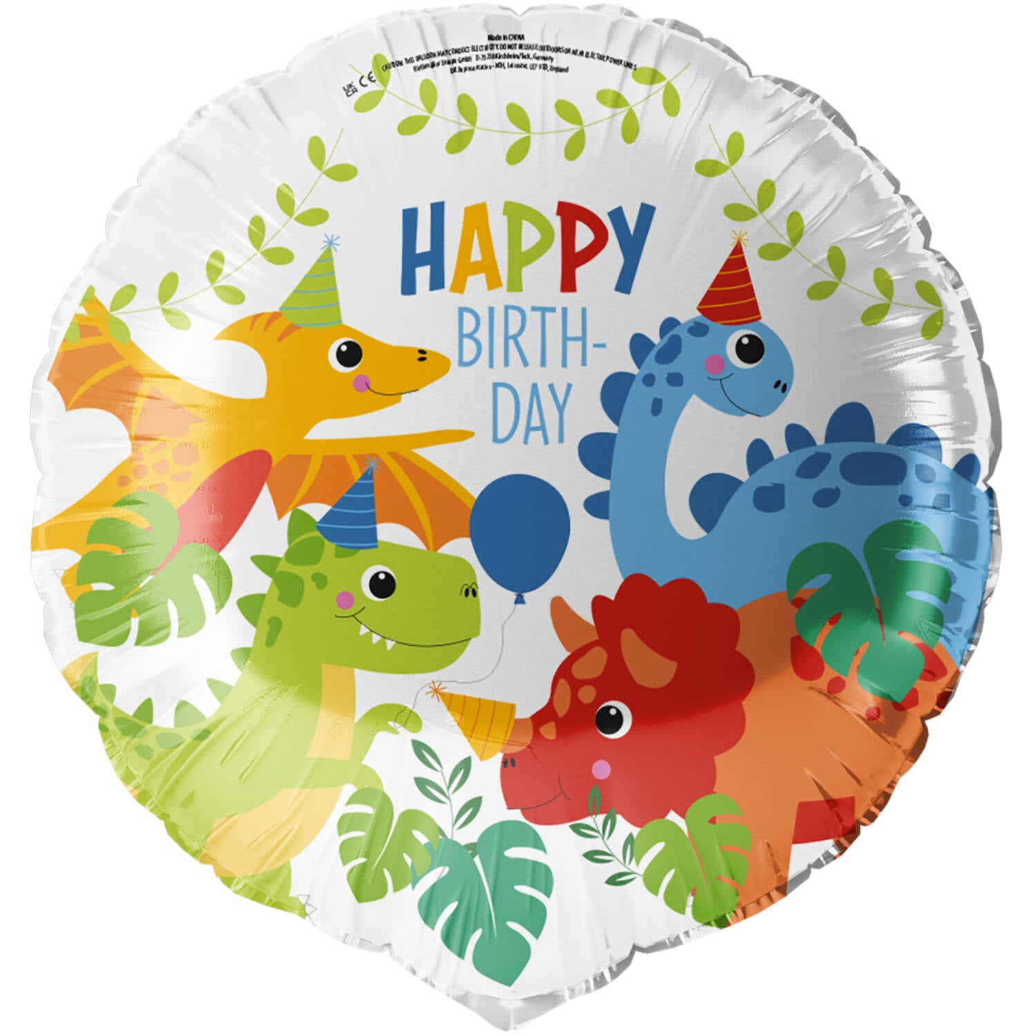 Dino Jungle Folienballon 43 cm