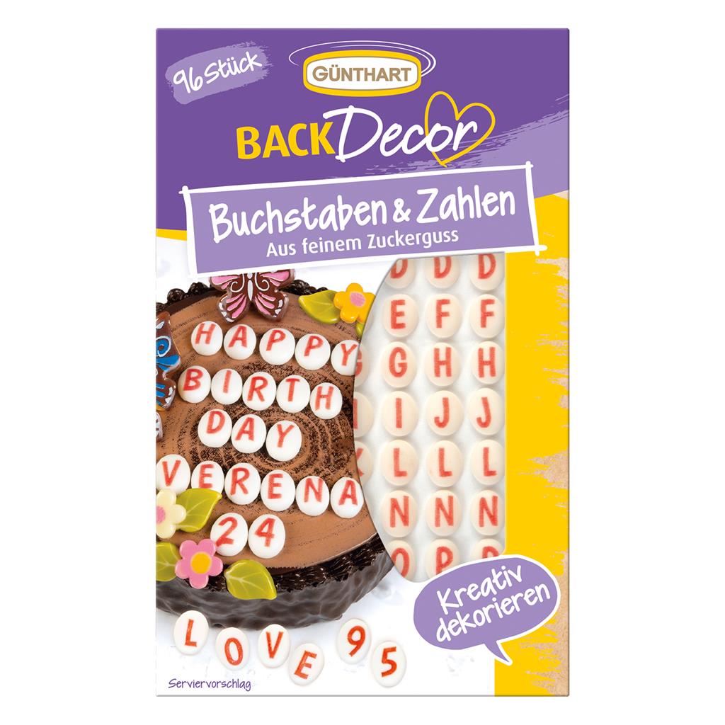 BUCHSTABEN UND ZAHLEN