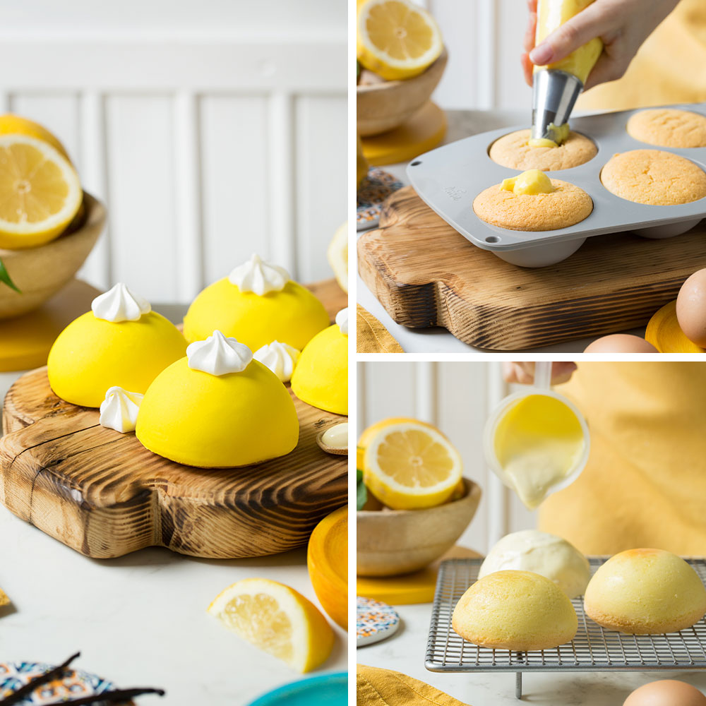 SILIKONBACKFORM HALBKUGEL 80 X 40