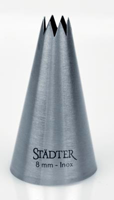 STERN-TÜLLE, GROß - 8 MM