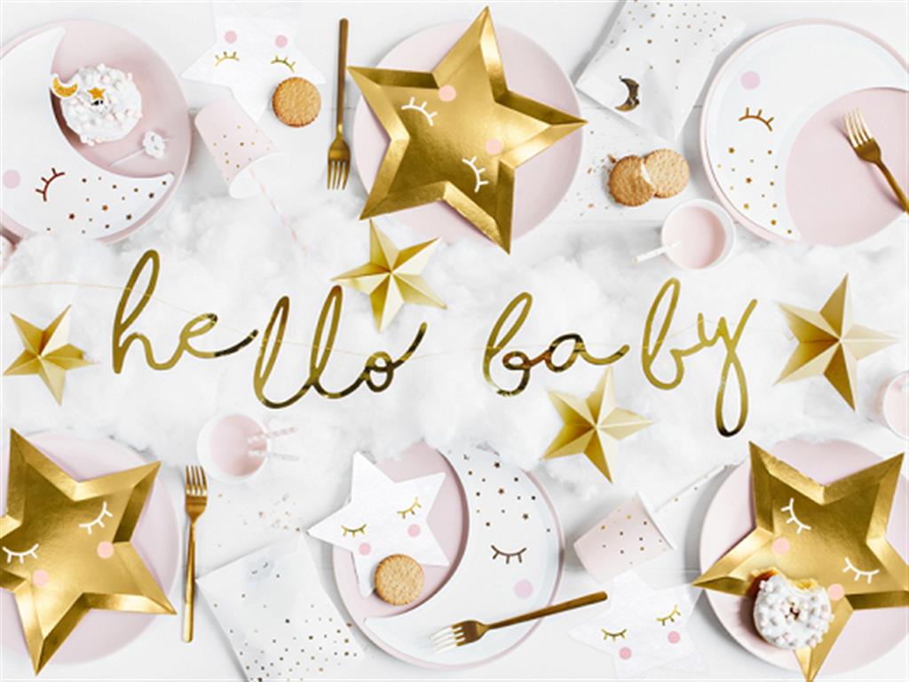 BANNER LITTLE STAR HELLO BABY