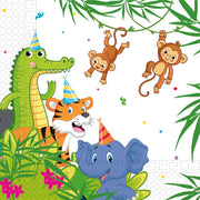 JUNGLE BALLOONS SERVIETTEN