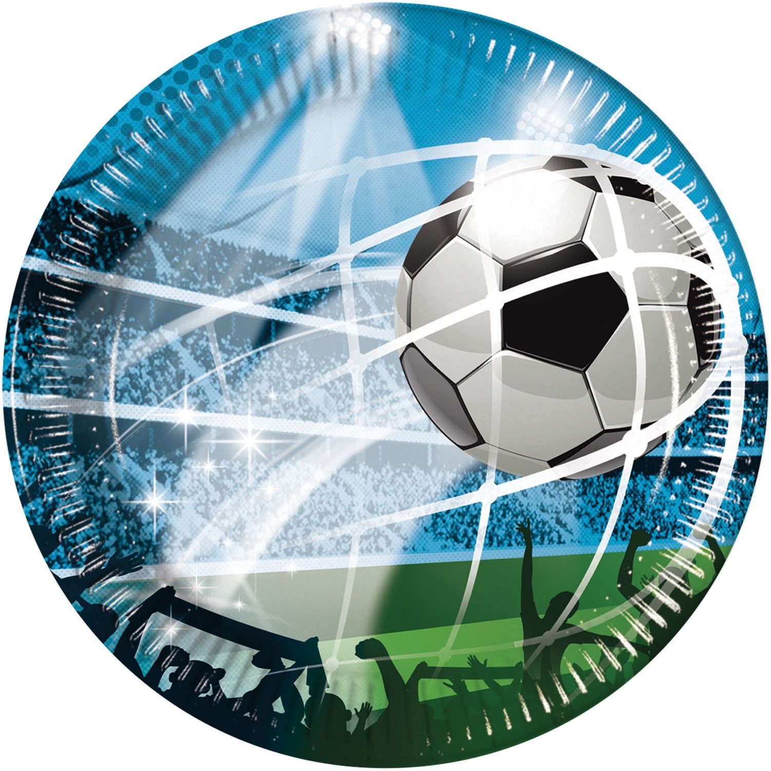 Fußball Fans Pappteller
