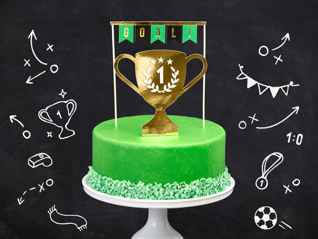 CAKE TOPPER FUSSBALL