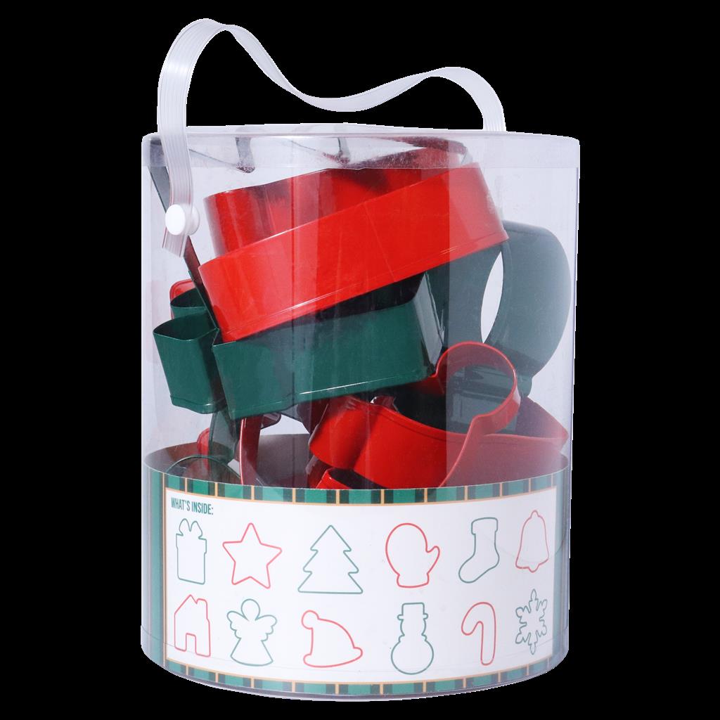 WEIHNACHTS-KEKSAUSSTECHER SET/12