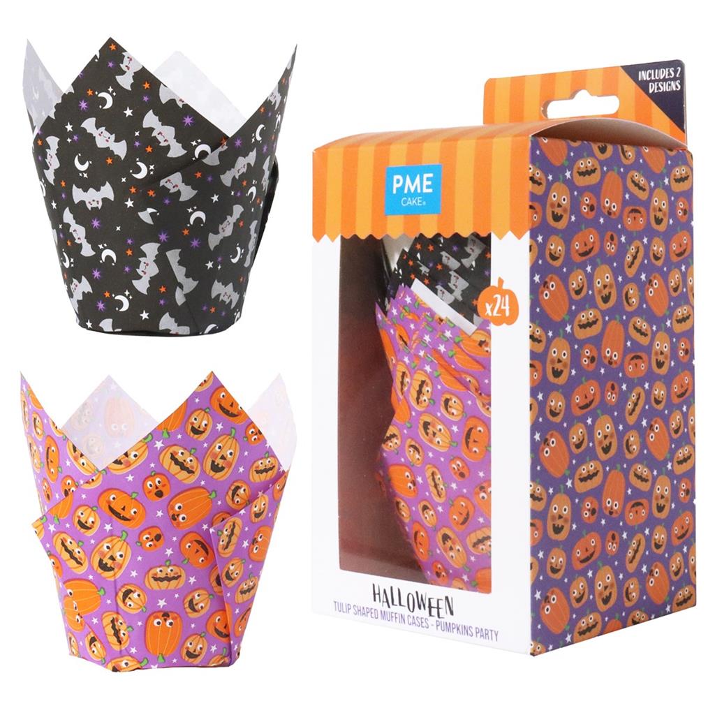 PME TULPEN-MUFFINFÖRMCHENPUMPKIN PARTY
