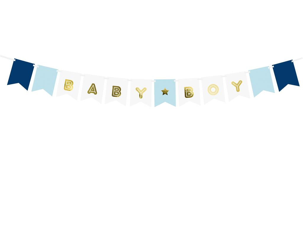 BANNER BABY BOY 15 X 175 CM