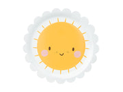 PAPPTELLER SONNE 18 CM/6