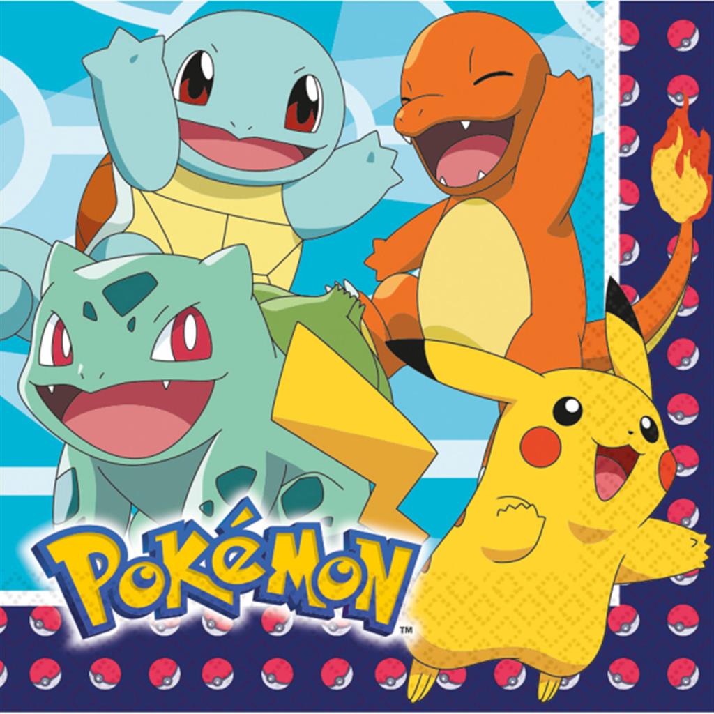 POKEMON SERVIETTEN