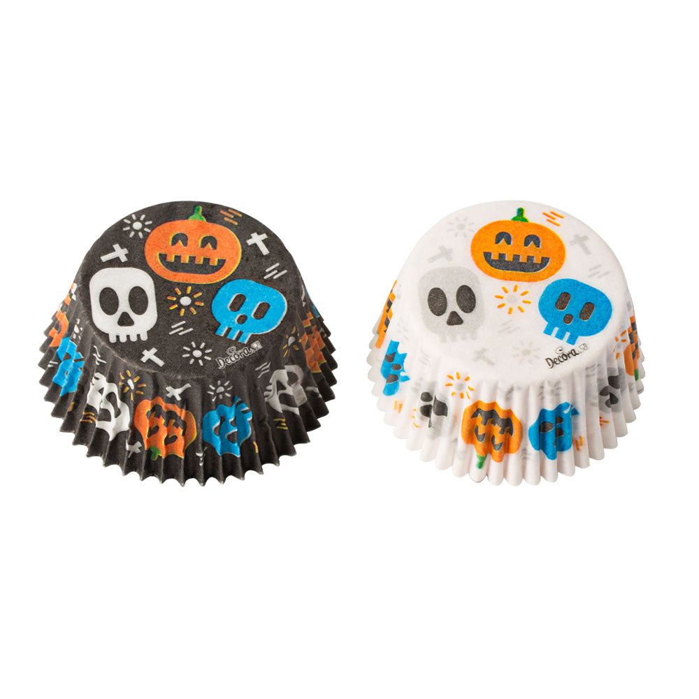 MUFFINFÖRMCHEN SKULLS
