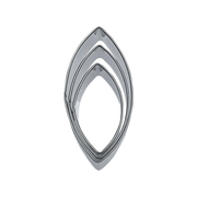 TERRASSEN-AUSSTECHER OVAL GLATT 4/5/6 CM