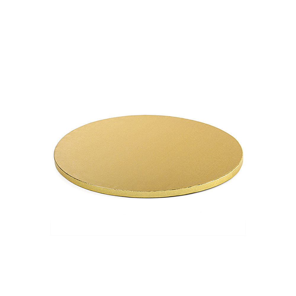 CAKE DRUM GOLD 25 CM