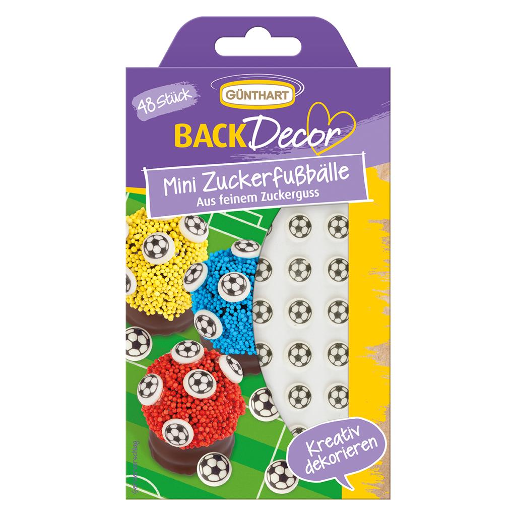 ZUCKER-FUßBÄLLE MINI