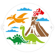 STENCIL JURASSIC 25CM