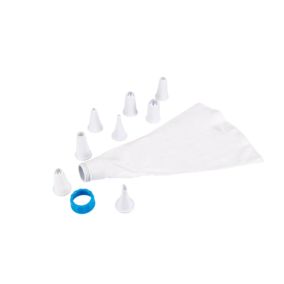 SPRITZBEUTEL MIT 8 TÜLLEN