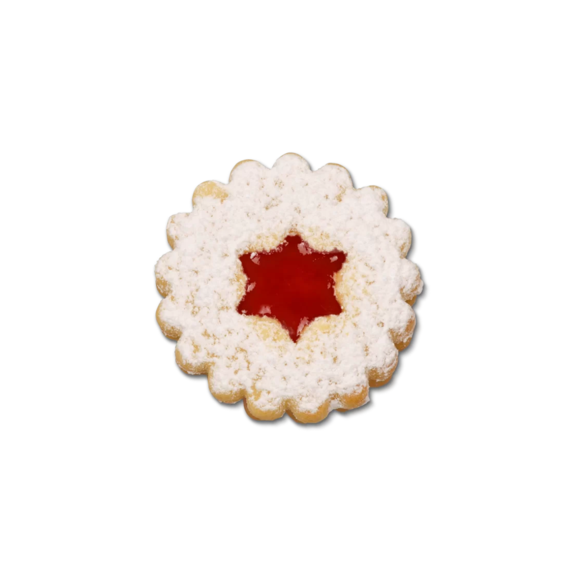 Linzer Ausstecher mit Stern Keks