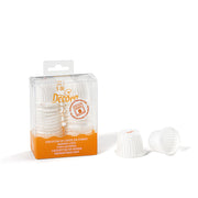 MUFFINFÖRMCHEN FEST WEIß MINI 30X35MM