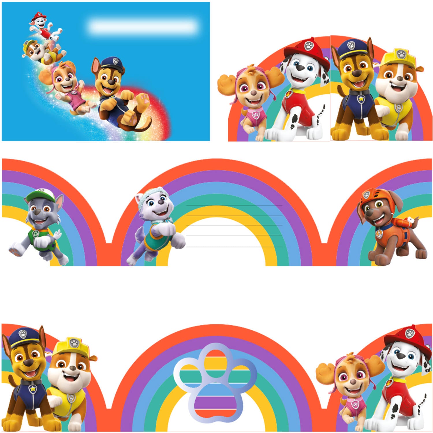 Paw Patrol 2022 Einladungskarten
