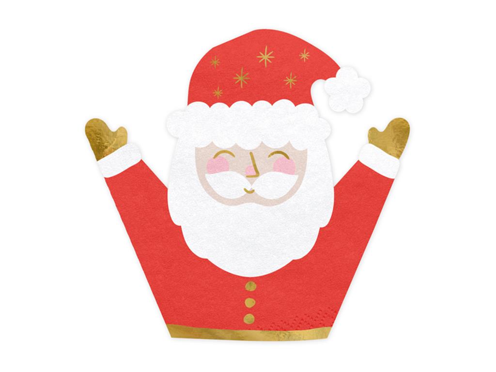 SERVIETTEN WEIHNACHTSMANN
