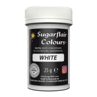 SUGARFLAIR PASTENFARBE - WHITE