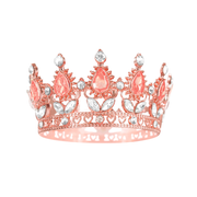 Topper Krone Rosegold 10 cm