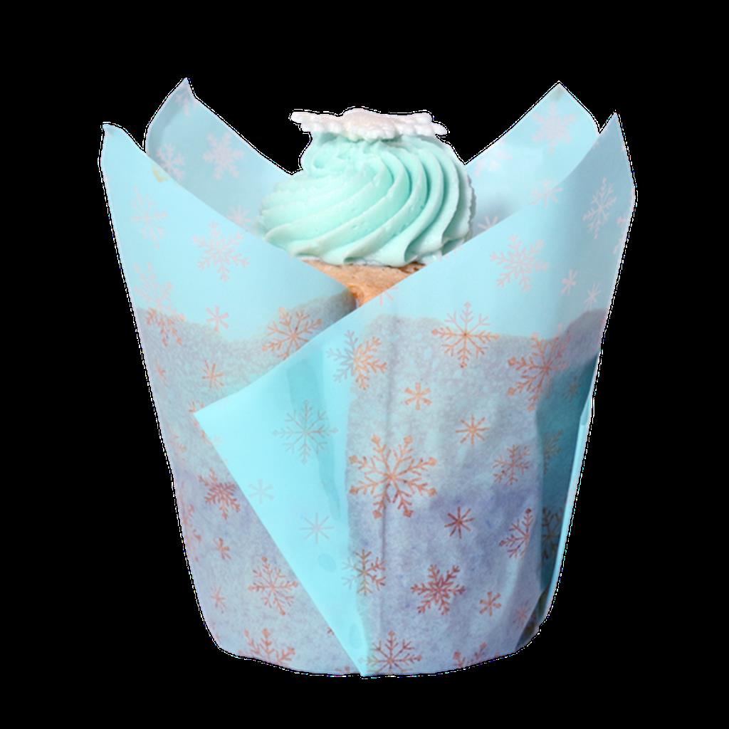 PME TULPEN-MUFFINFÖRMCHEN CHRISTMAS - FROSTY