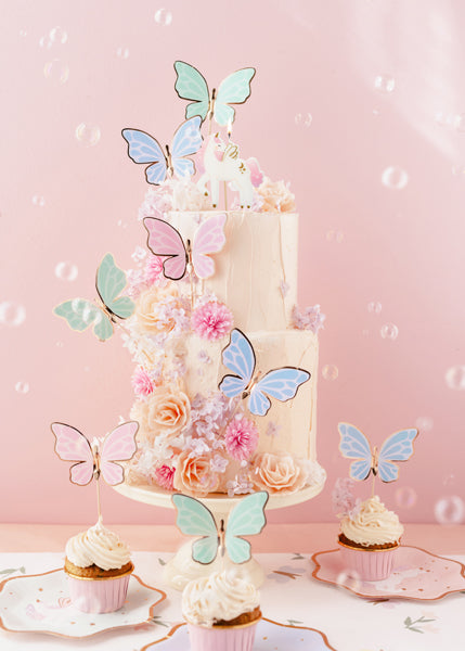 CAKE TOPPER SCHMETTERLING