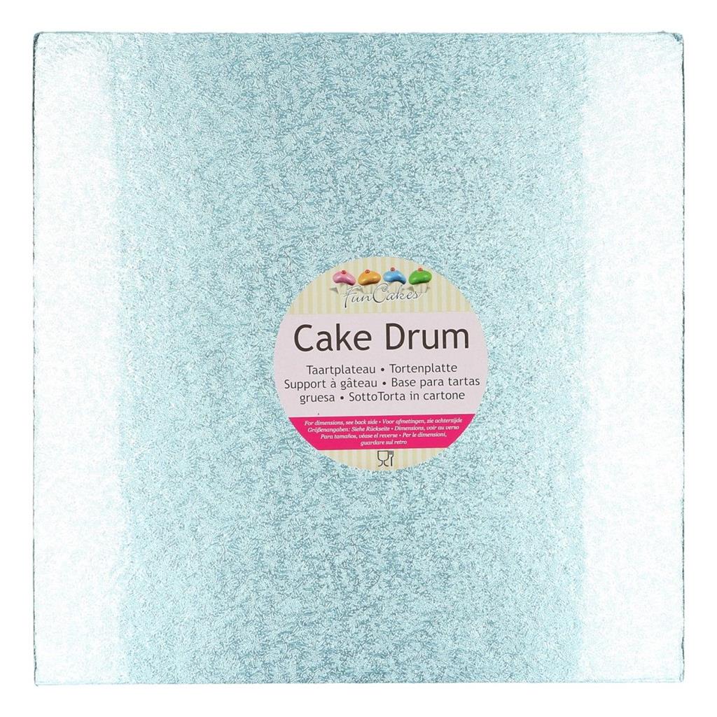CAKE DRUM BABY BLUE QUADR.30X30 CM  FC1730VK