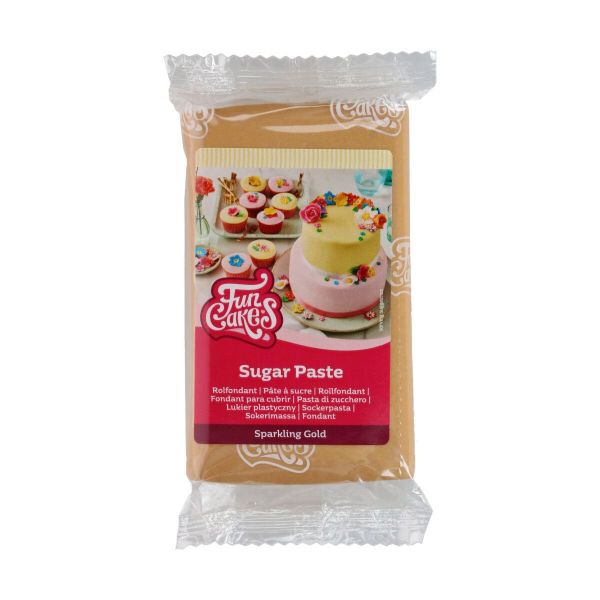 FC Fondant Sparkling Gold 250g