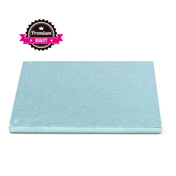 Cake Drum Soft Blue-Quadratisch 30x30cm