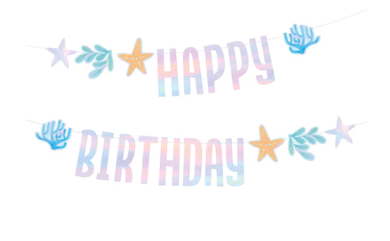 Ozean-Banner Happy B-Day