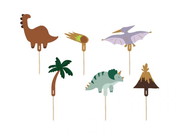 Cake Topper Dinosaurier/6