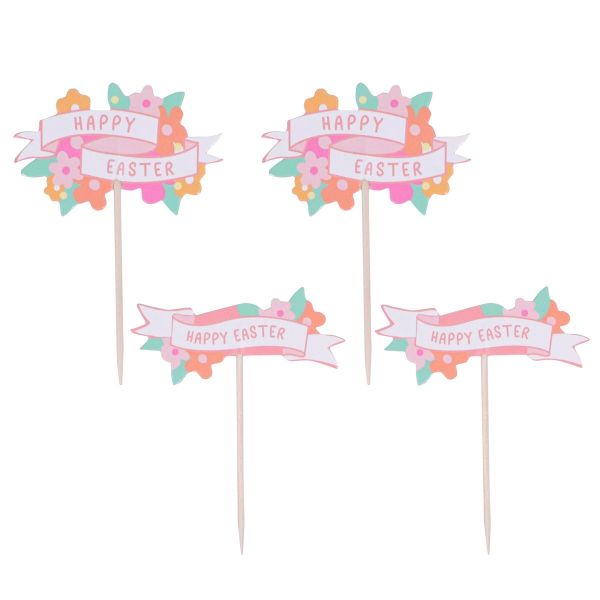 Cake Topper Set Happy Easter/24